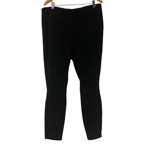 ENCORE by Idina Menzel Knit Denim Leggings Black Wash M